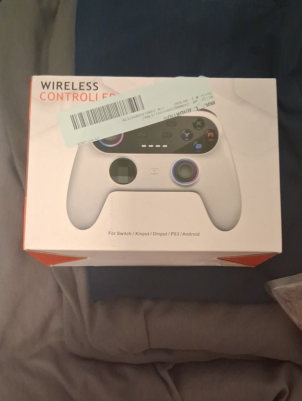 Wireless Game Controller for Switch / PS3 / Android - White